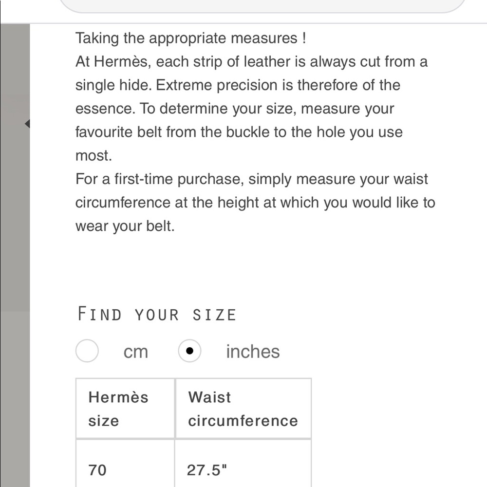 GUARANTEED authentic Hermes belt set size 70 strap - Picture 5 of 5